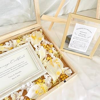 結婚証明書　ゲスト参加型　イーゼル　花　二次会　結婚誓約書 結婚証明書 ゲスト参加型 イーゼル 花 二次会 結婚誓約書 - メルカリ